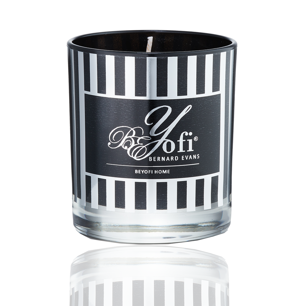 BEYofi Home Scented Candle Black Glass In-A-Box